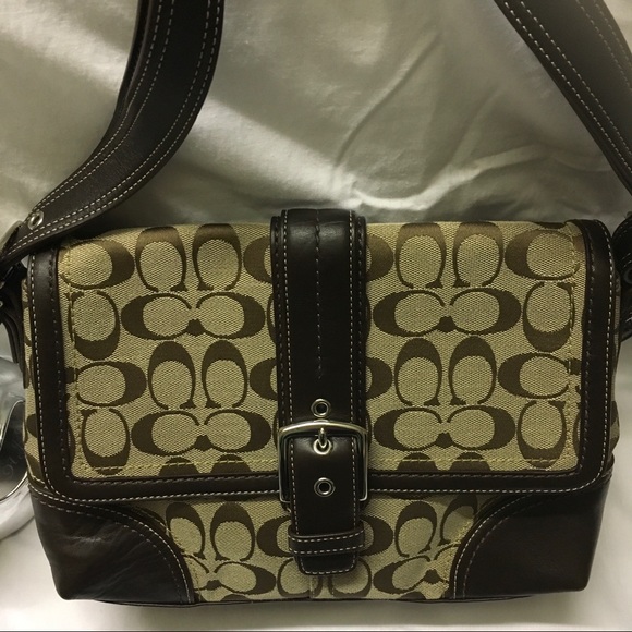 💕🆕💯make an offer! Coach hampton shoulder bag 💙 - Picture 5 of 6